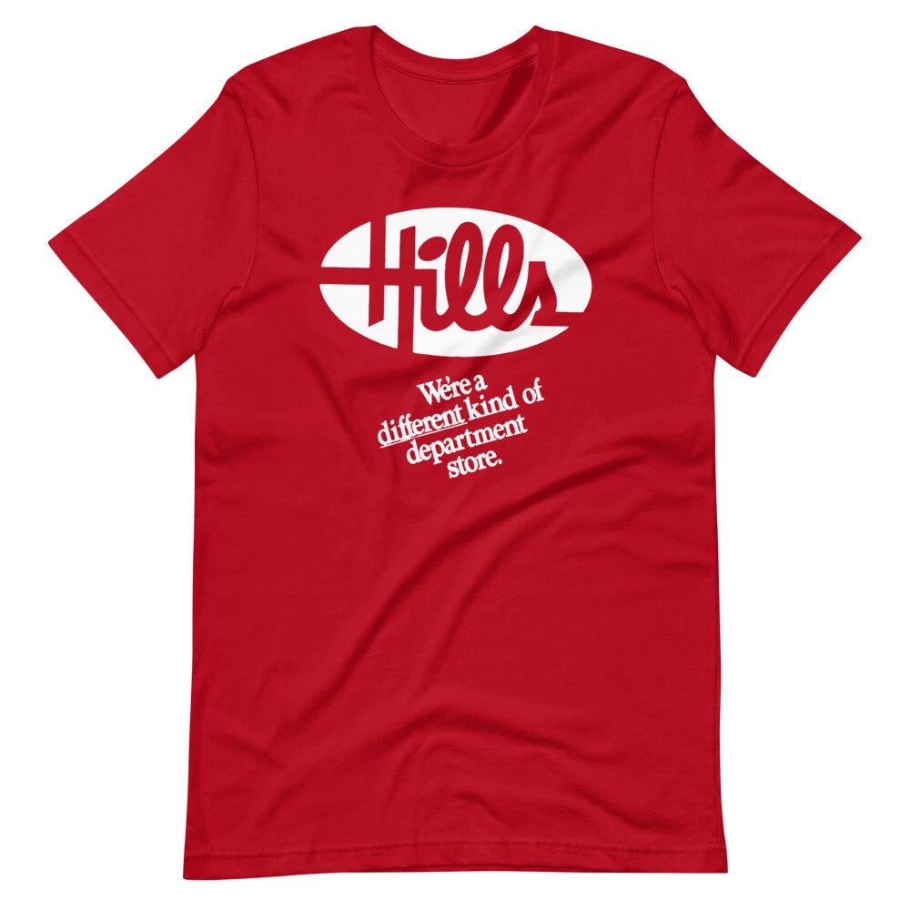 HILLS Department Store Vintage Style Graphic Tee Short-Sleeve Unisex T-Shirt