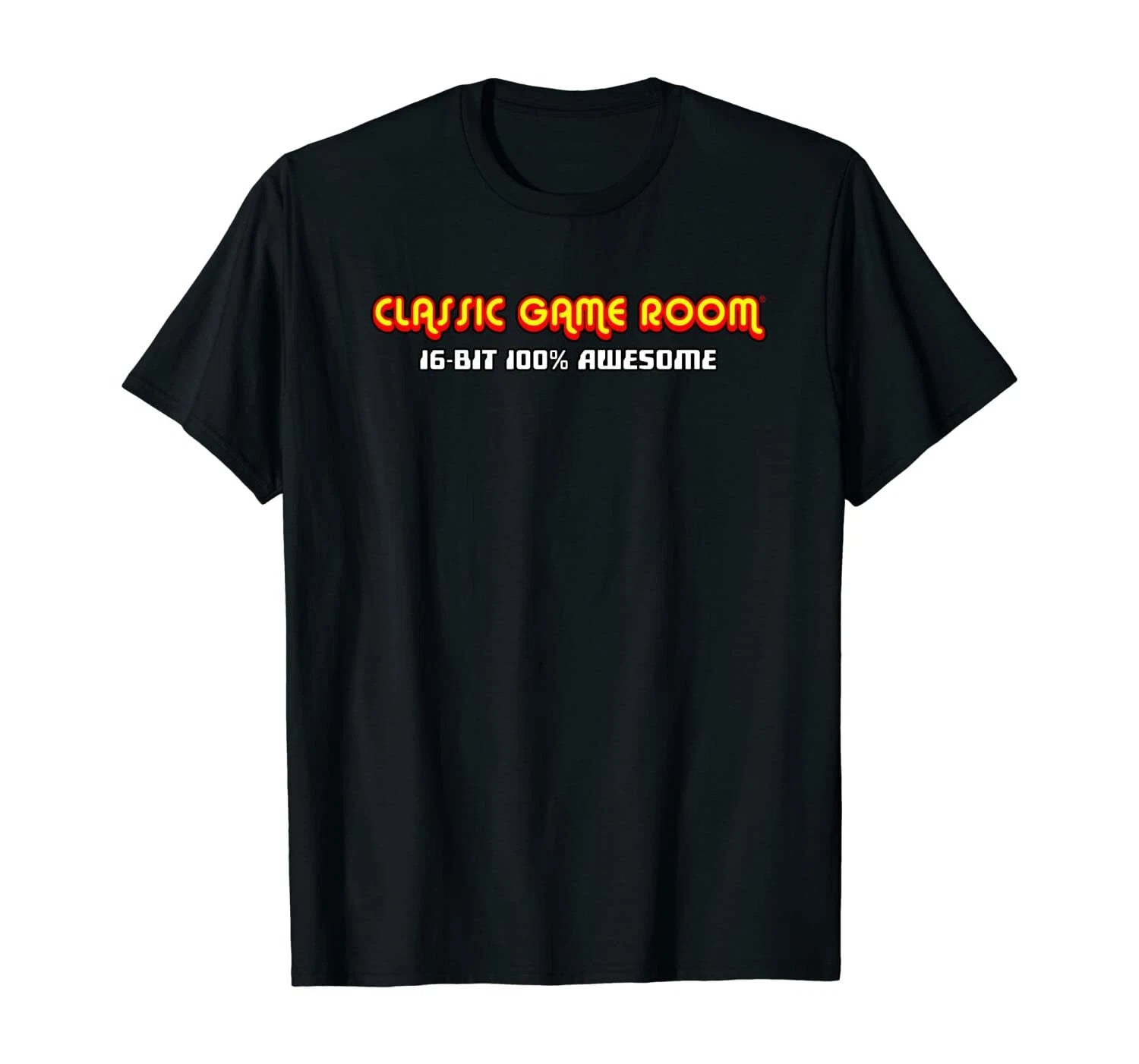 16-Bit 100% Awesome T-Shirt by Classic Game Room | 5 Colors Official CGR
