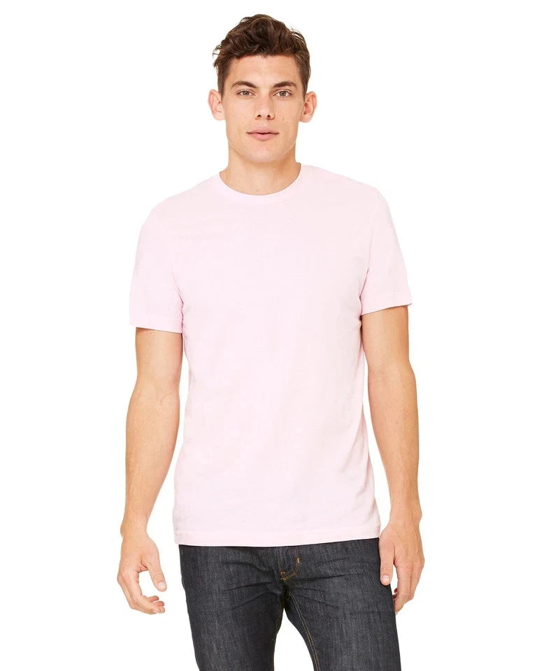Bella + Canvas Unisex T Shirt Short-Sleeve 100% Cotton Jersey Tee 3001 T-Shirt