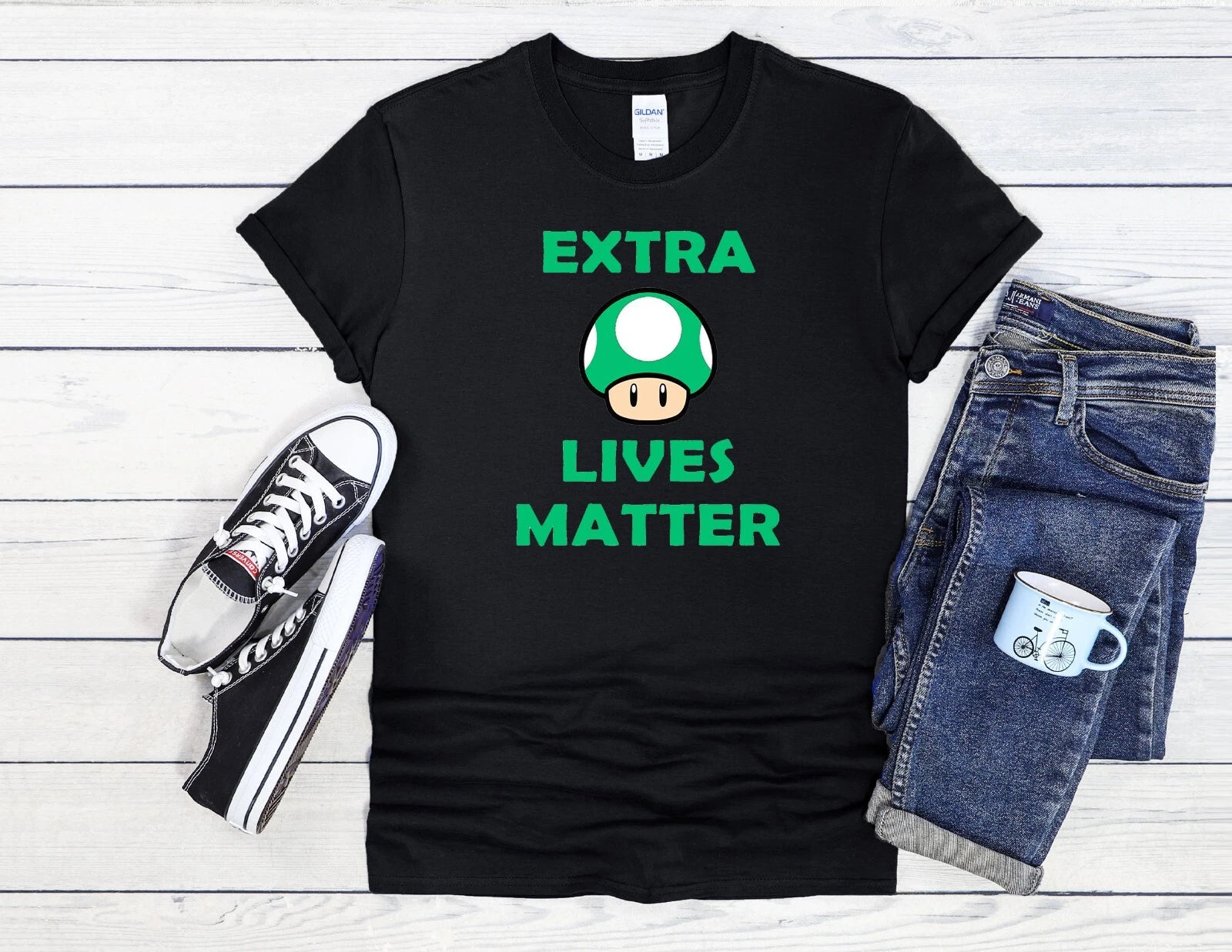 Extra Lives Matter Funny Cool Men Women Unisex T Shirt Hoodie Baseball 3749