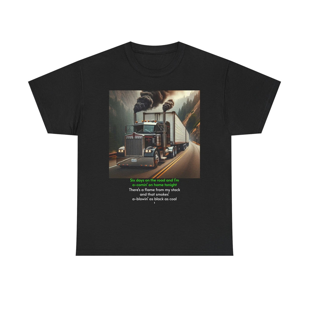 Retro Kenworth Semi Tee, Vintage Truck Driver Shirt, Diesel Engine Tshirt, Long