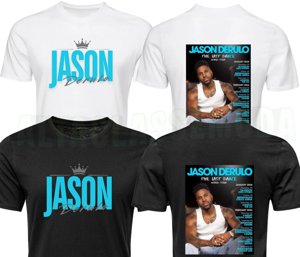 Jason Derulo T-Shirt The Last Dance Inspired 2026 tour Unisex Adult kids tee top