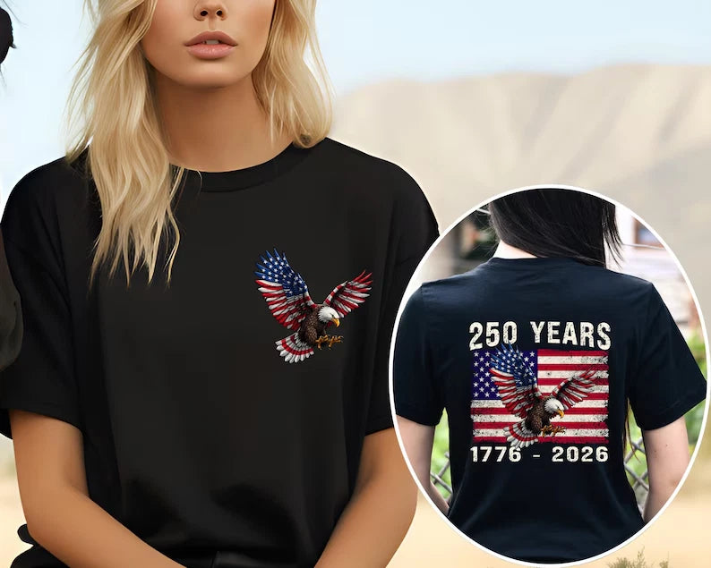250 Years of Freedom T-Shirt 250th Anniversary America Tee