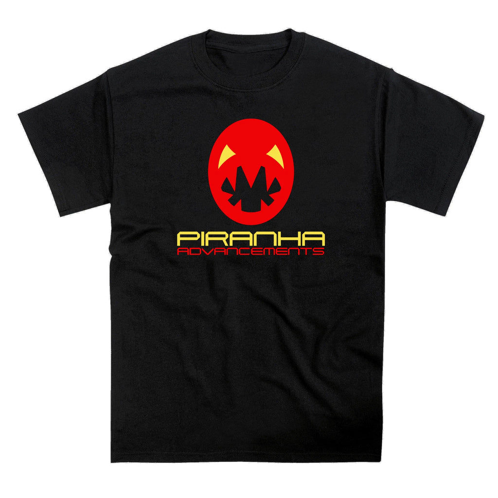 Wipeout inspired Piranha Fish Bite Team Logo T-Shirt Tee Shirt