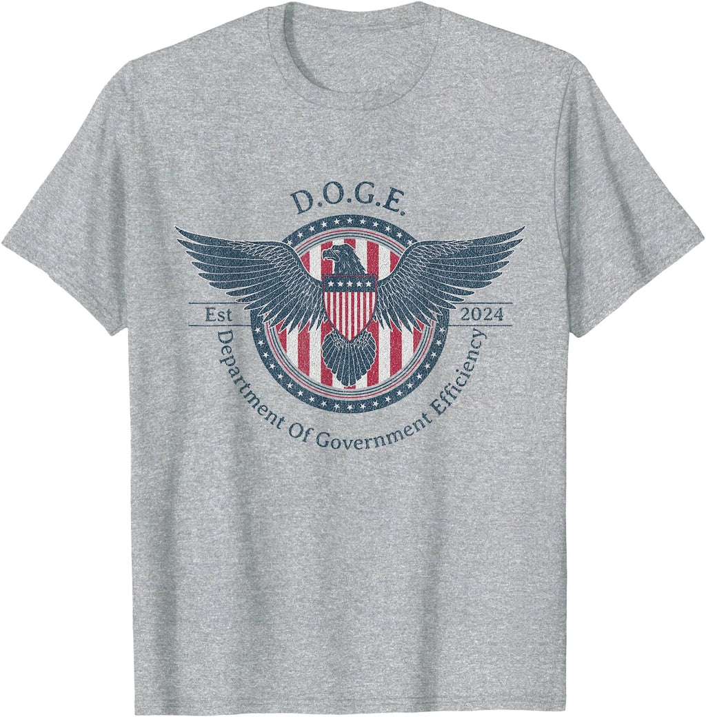 DOGE Department Of Government Efficiency Partiotic T-Shirt