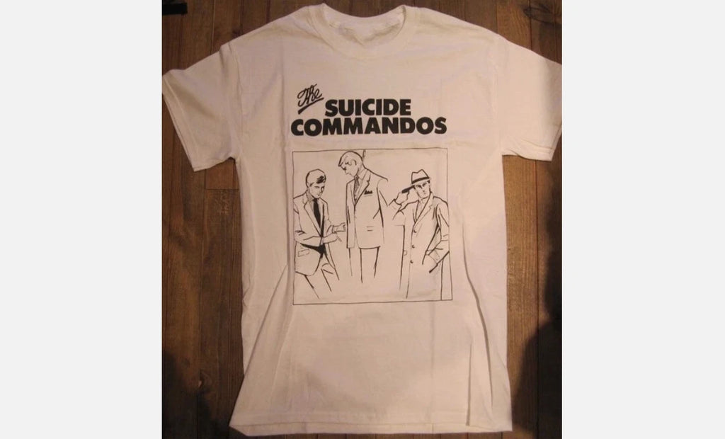 Vintage The Suicide Commandos Band Cotton Shirt Unisex Concert S to 5XL