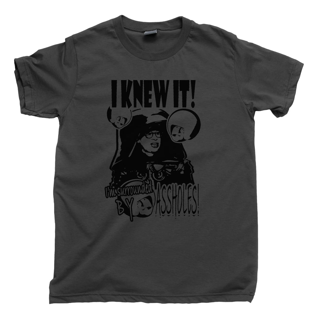 SPACEBALLS 2 T Shirt Keep Firing A$$ Holes Dark Helmet Good Is Dumb Skroob Tee
