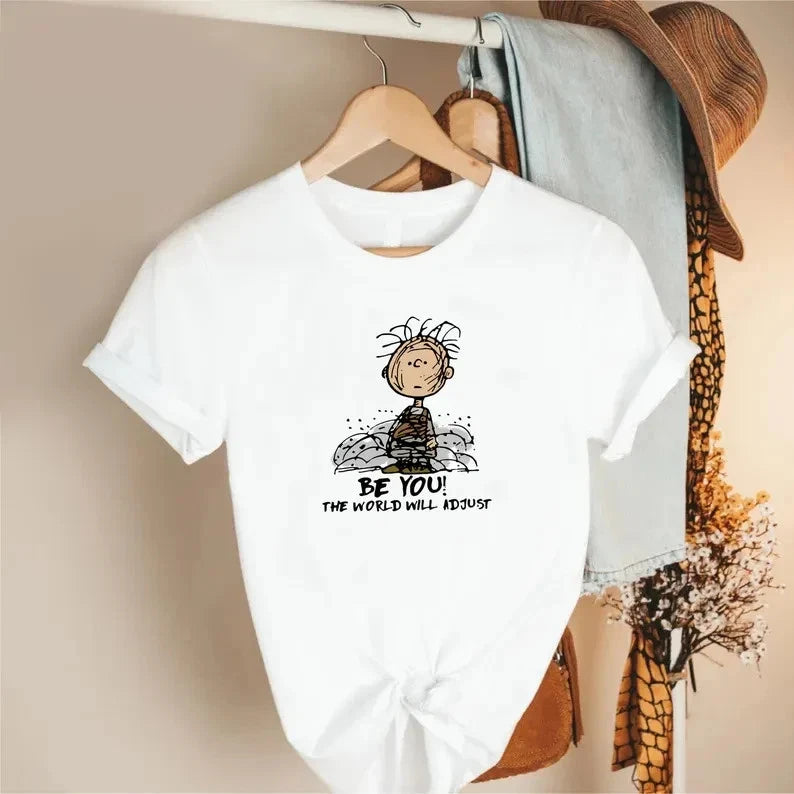 Be You The World Will Adjust Shirt, Inspirational Quote Tee