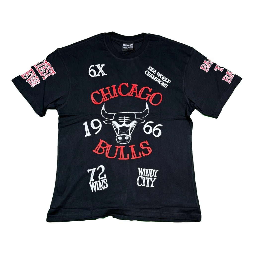 Men's Chicago Bulls World Champion Streetwear Black Off Limited Edition