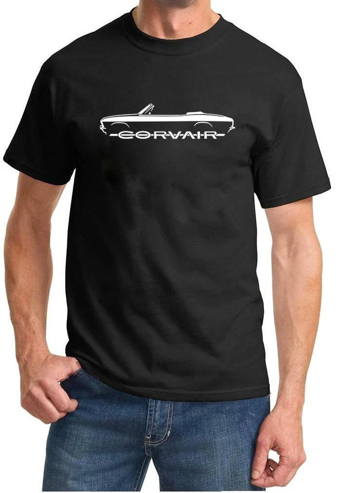 1965-69 Corvair Convertible Classic Outline Tshirt NEW