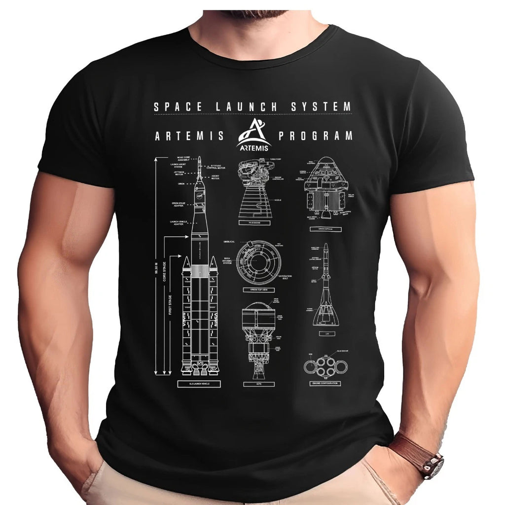 NASA Artemis Space Launch System Adult T-Shirt