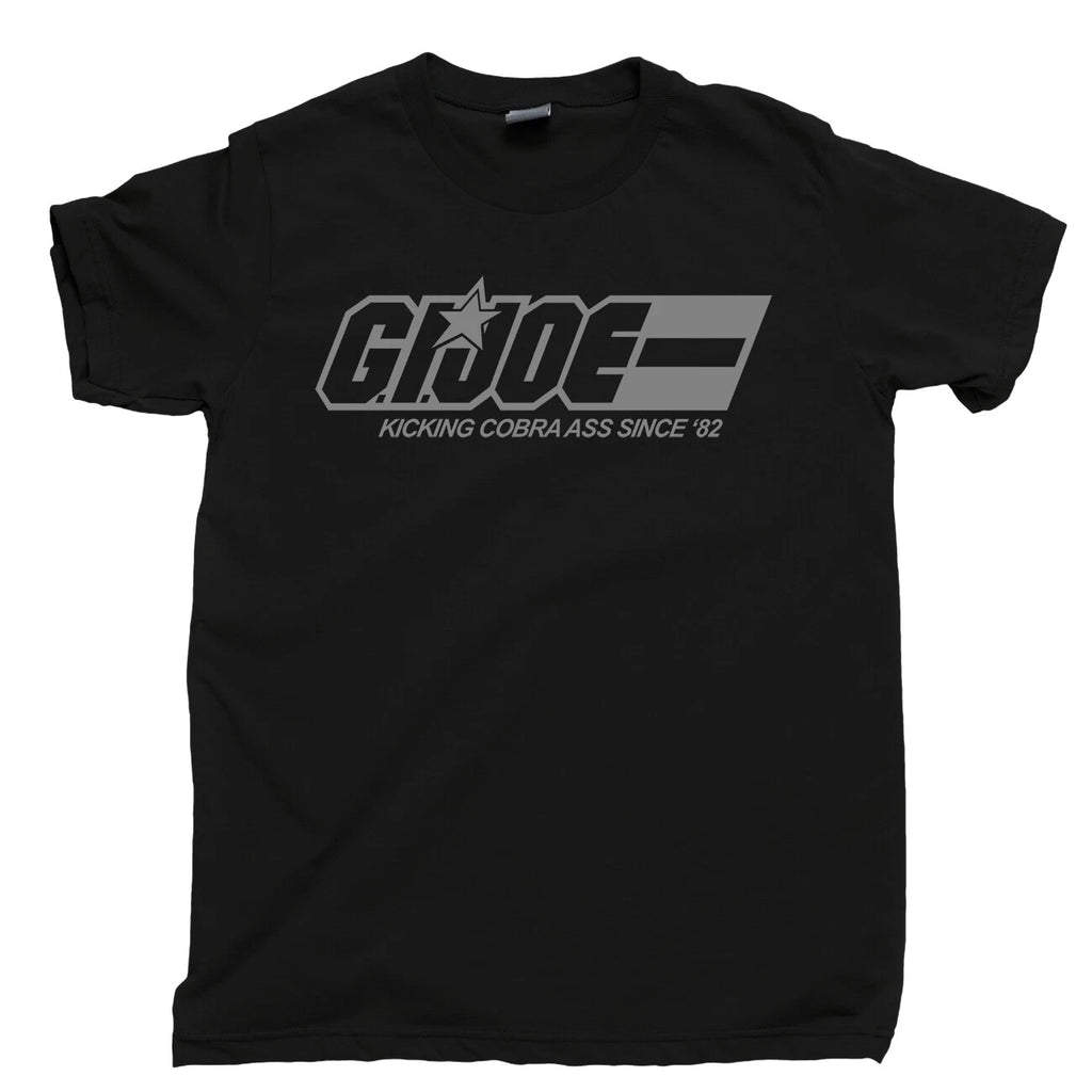 GI Joe T Shirt 1980s Action Figure 3.75 Lot Vehicle Part Movie Comic Cartoon Tee