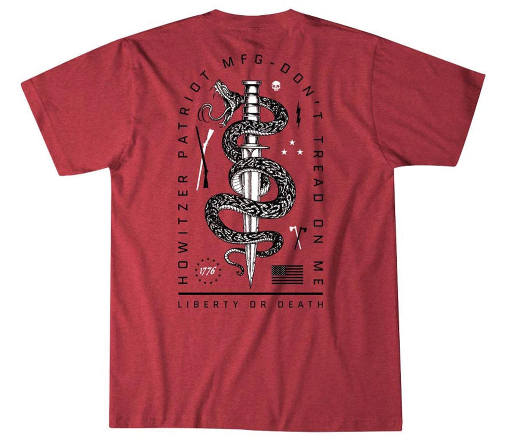 Howitzer Style Men's T-shirt Blade Snake Military Grunt MFG