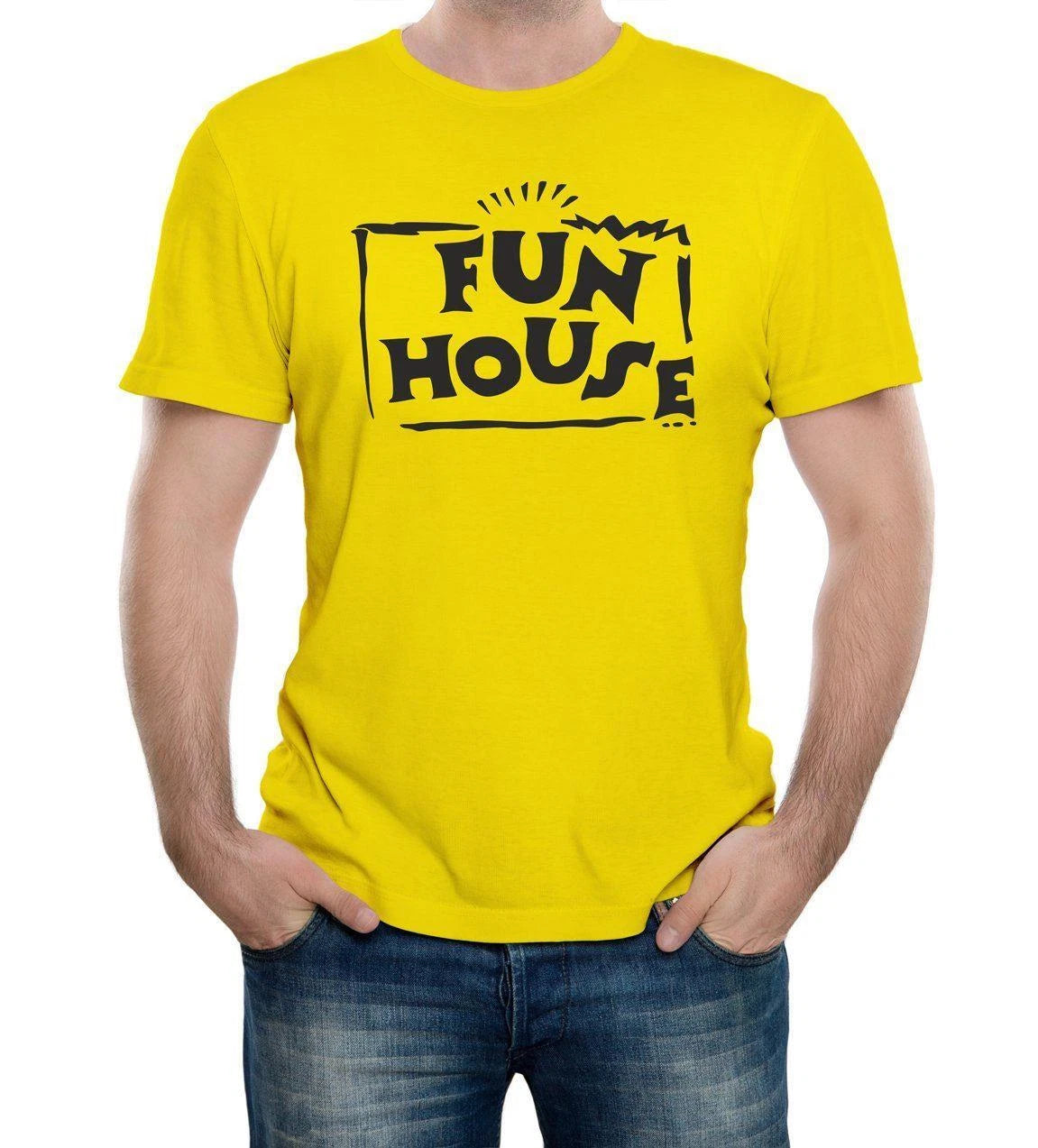 Fun House T-Shirt - Funny t shirt retro 80s 90s game show joke fancy dress cool