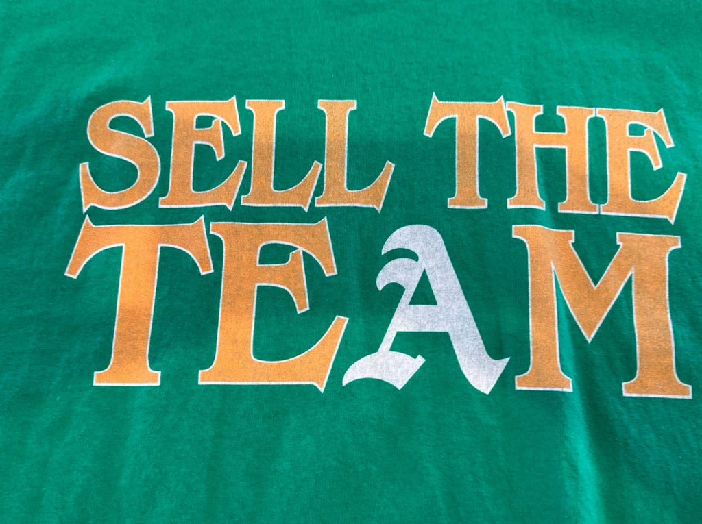 Oakland Athletics A's Sell The Team Baseball Sports T-Shirt 4x big & tall