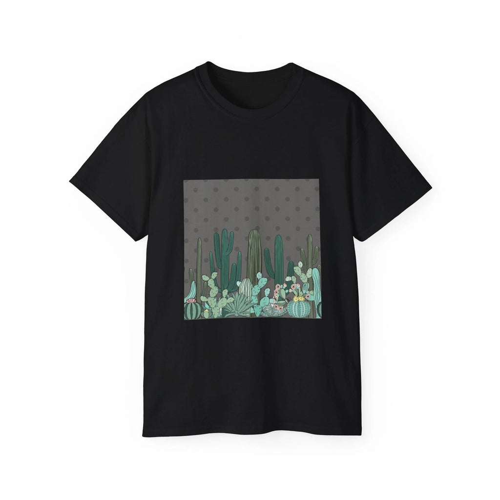 Cactus Plant Green Nature Cacti Flora | Custom Graphic T-Shirt