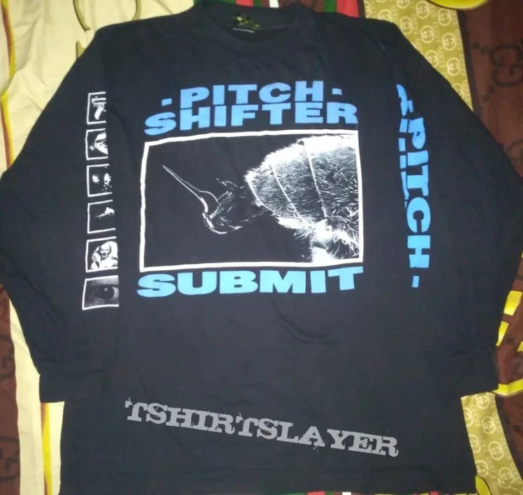 1992 Pitchshifter Submit EP Vintage Long Sleeves Shirt Reprint