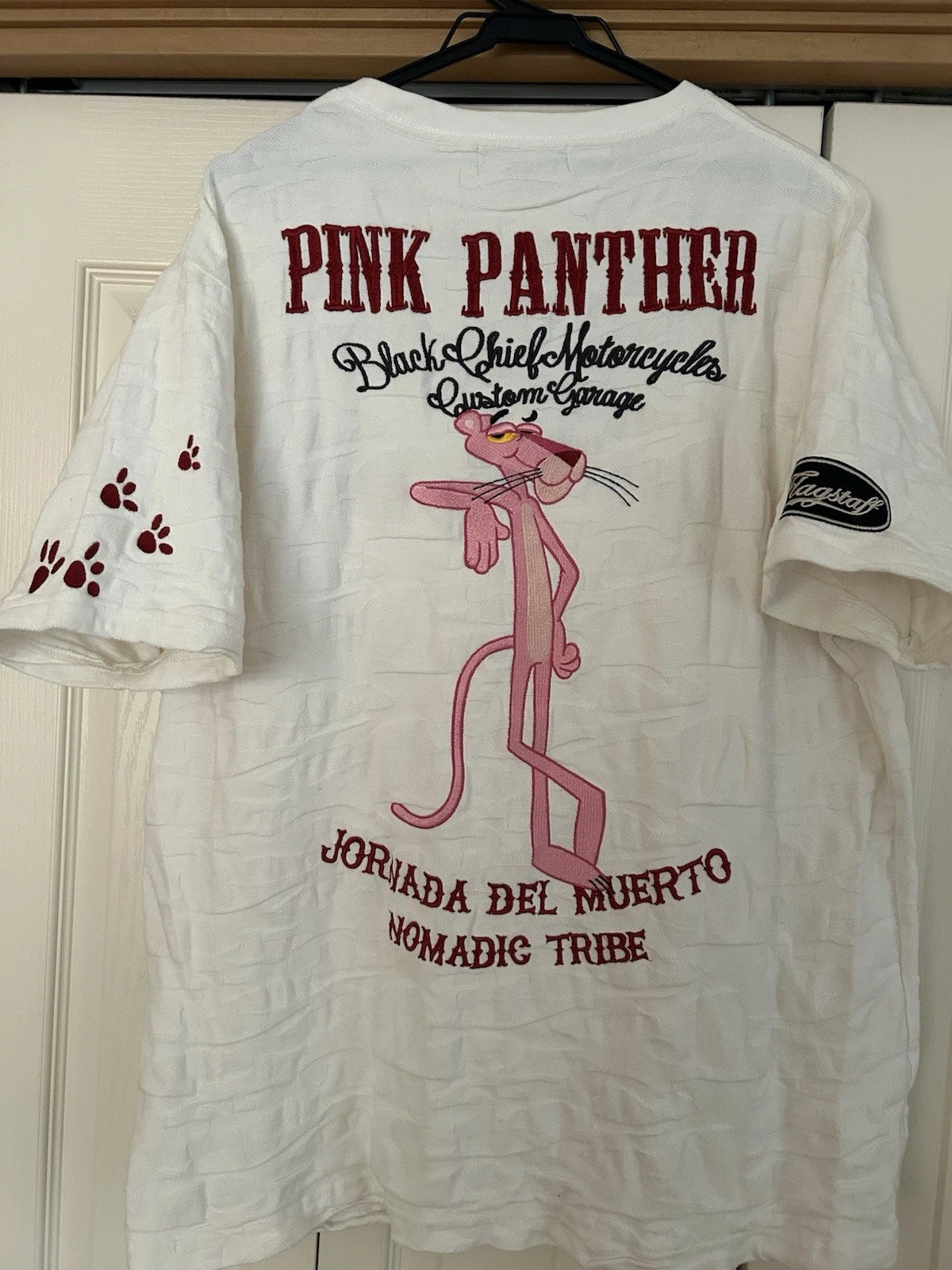 [Personal Collection] Vintage Flagstaff Pink Panther T-shirt - Japanese 2XL