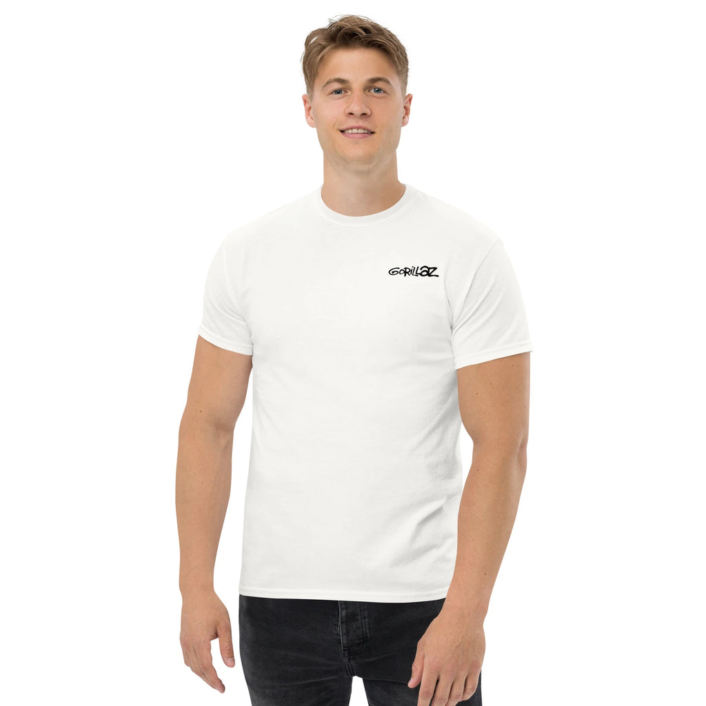 Simple White Gorillaz T-Shirt