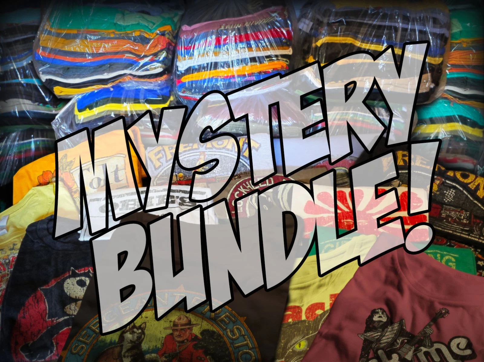 Psyne T-Shirt Mystery Bundle: Five Vintage Style Tees For Just $5 Each!