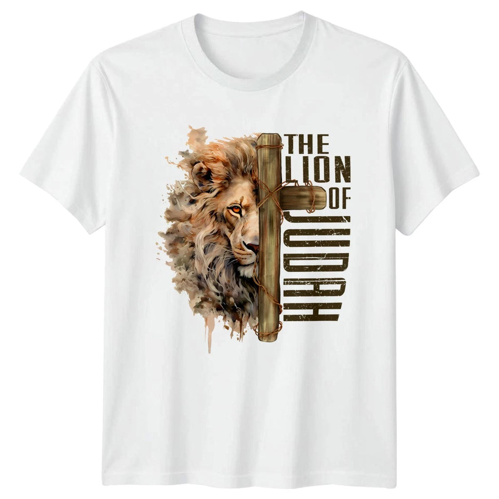 The Lion Of Judah T-Shirt Faith Christian 2026 Birthday Gift For Him And Her