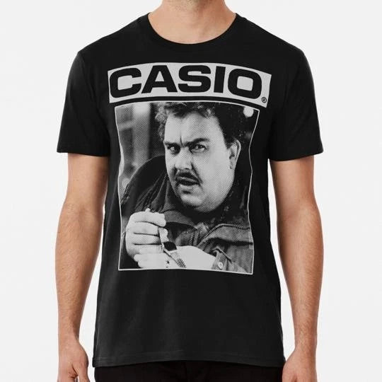 John Candy Planes Trains And Automobiles Casio S to 5XL Made in the USA T-Shirt