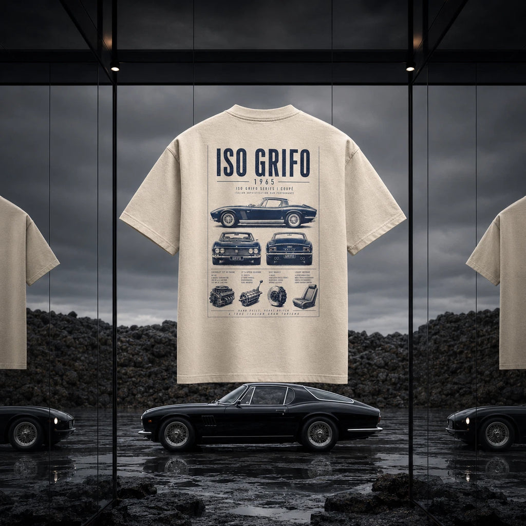 LXRY Premium Heavyweight T-Shirt - Iso Grifo GL 365 Edition