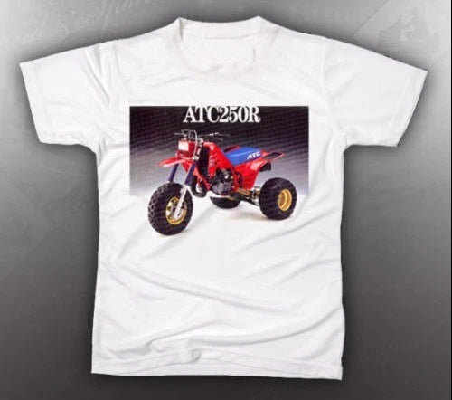 VINTAGE HONDA ATC 250R TEE-SHIRT LIKE NOS