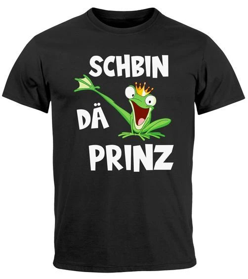 Mens T-Shirt Carnival Mardi Gras Frog Prince Costume Replacement Fancy Dress Load