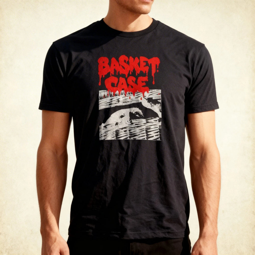 BASKET CASE BLACK GRAPHIC T SHIRT
