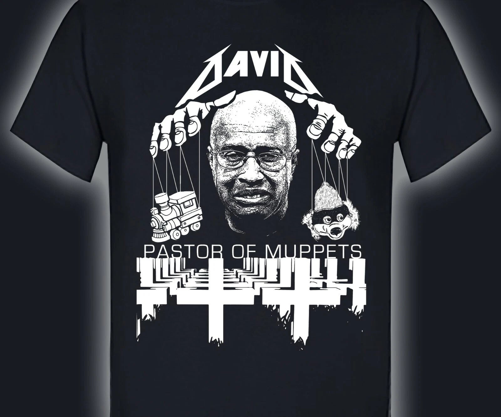 David Liebe Hart (Adult Swim/Tim & Eric) Pastor Of Muppets T-shirt