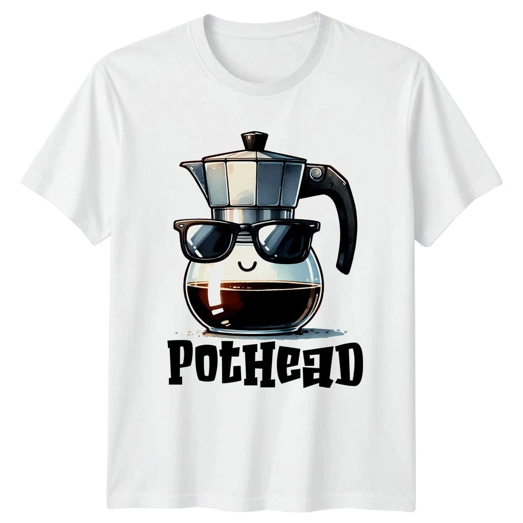 Pothead T-Shirt Coffee Puns Coffee 2026 Birthday Gift For Him And Her