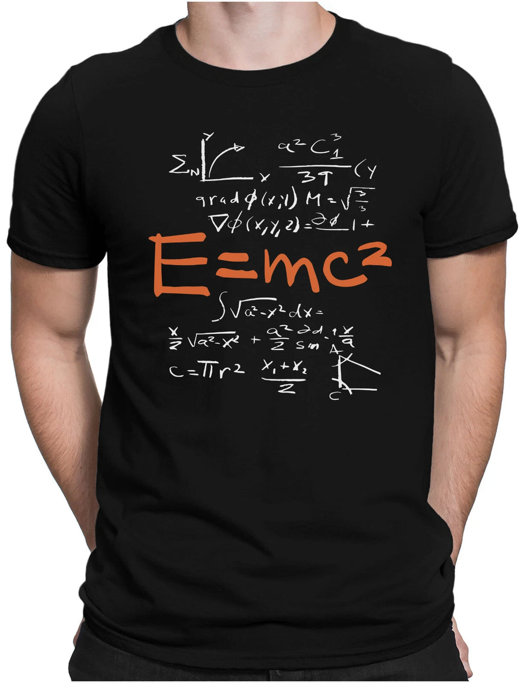 E=MC2 Mens Fun T-Shirt S to 4XL Albert Einstein Relativity Physics