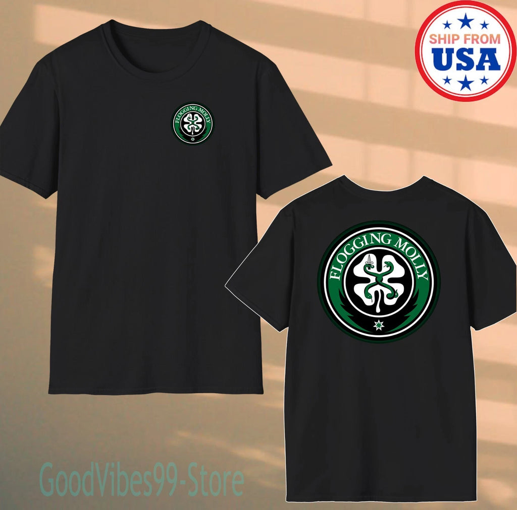 The Flogging Molly Men's Black Size S-5XL