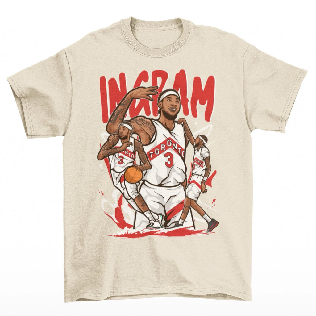 Brandon Ingram Cartoon Style Toronto Basketball T-Shirt