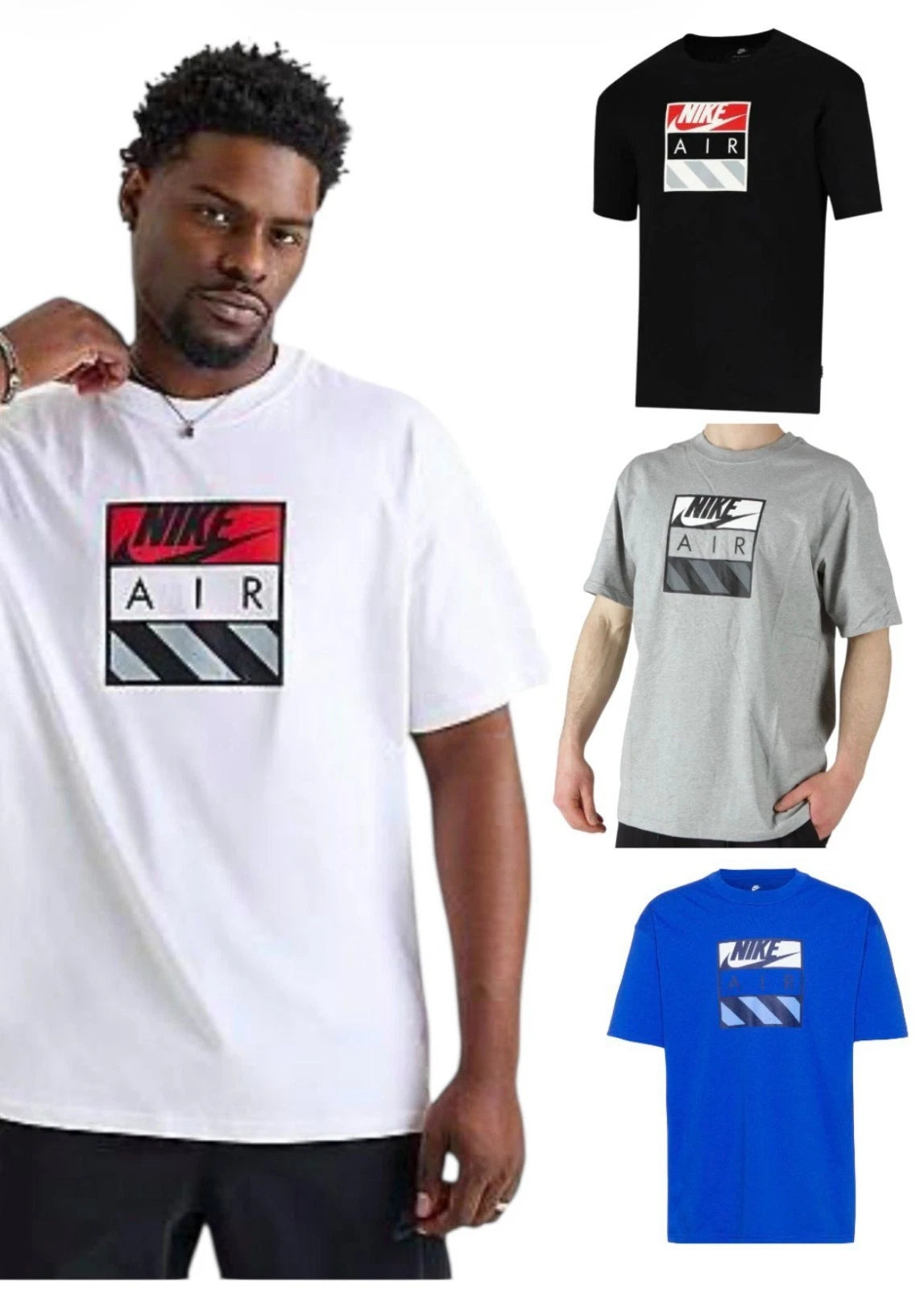 Nike Men’s Air Max 90 T-Shirt Short Sleeve Crew Neck Casual Sports Tee – New