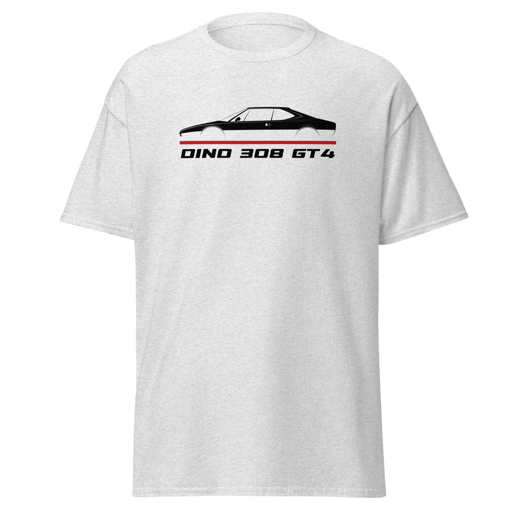 Premium T-Shirt For Ferrari Dino 308 GT4 1973-1980 Car Fans Birthday Gift Tee