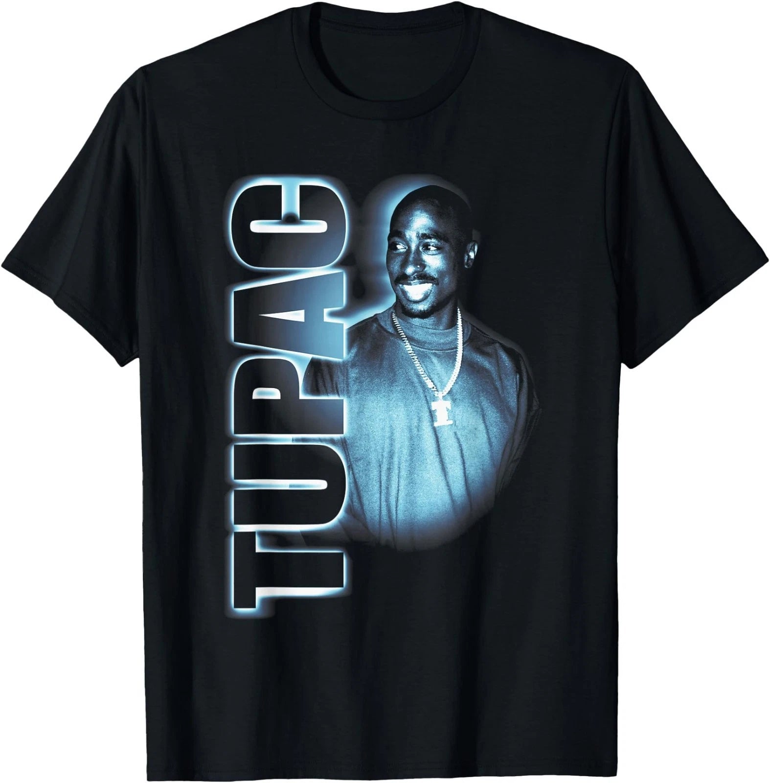 Official Tupac Glowing Photo T-Shirt
