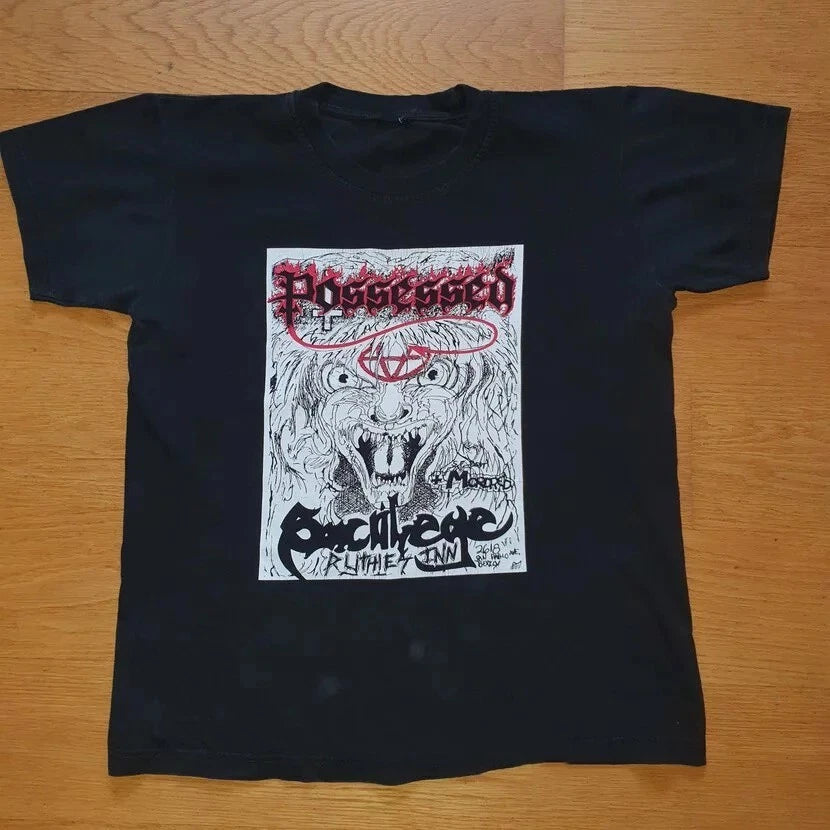 Possessed Sacrilege B.C Ruthie's Inn Flyer Punk   Unisex S-5XL Shirt YH338