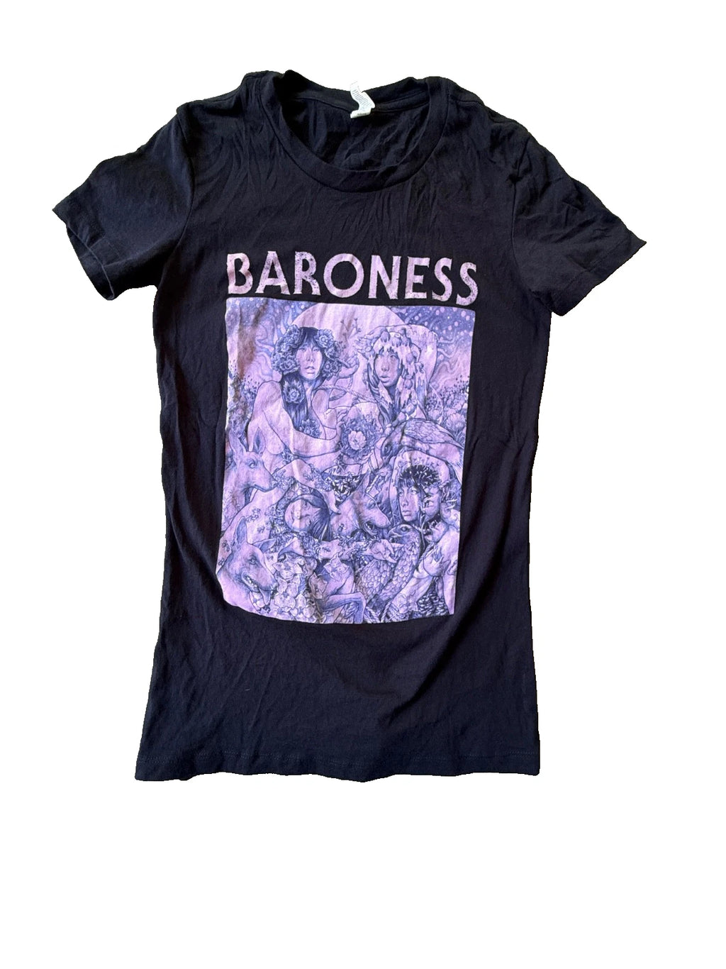 Baroness Purple Album tee SLIM FIT 2016 tour shirt
