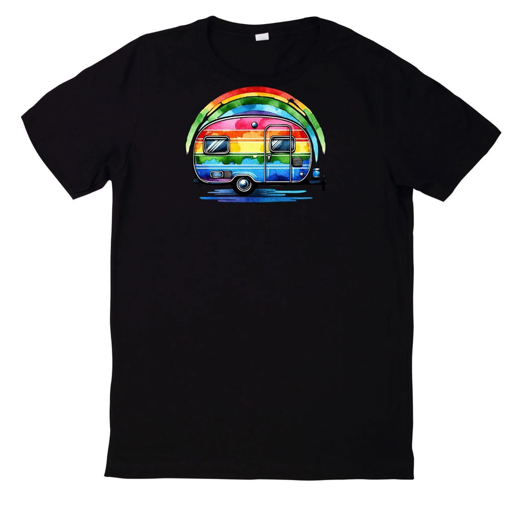 Rainbow Pride Print Cotton T-Shirt