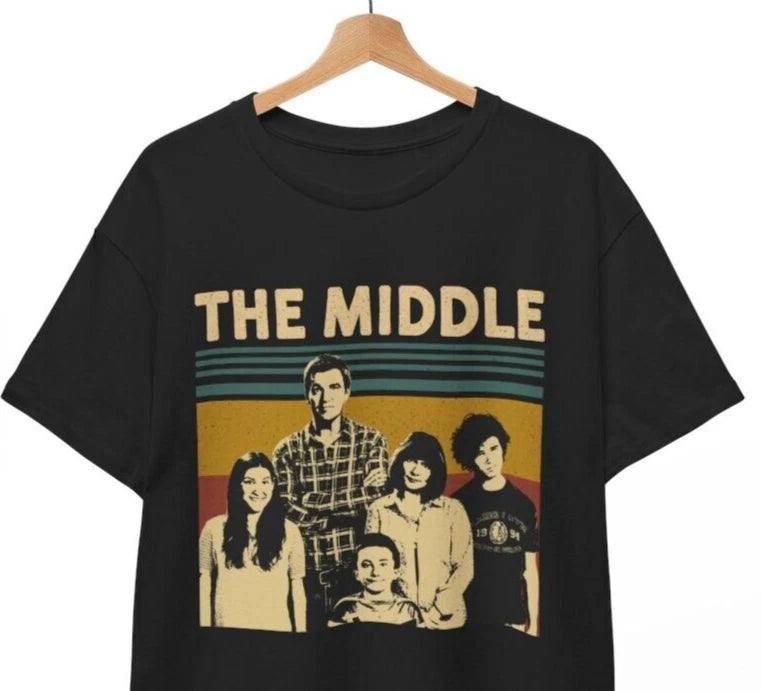 The Middle Show Vintage T-Shirt, The Middle Shirt, Gift Tee For Friends, Unisex