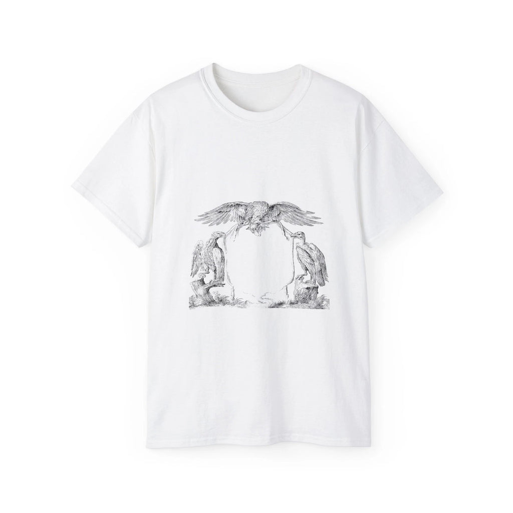 Eagle Nature Vulture Line Art Sign Animals | Custom Graphic T-Shirt