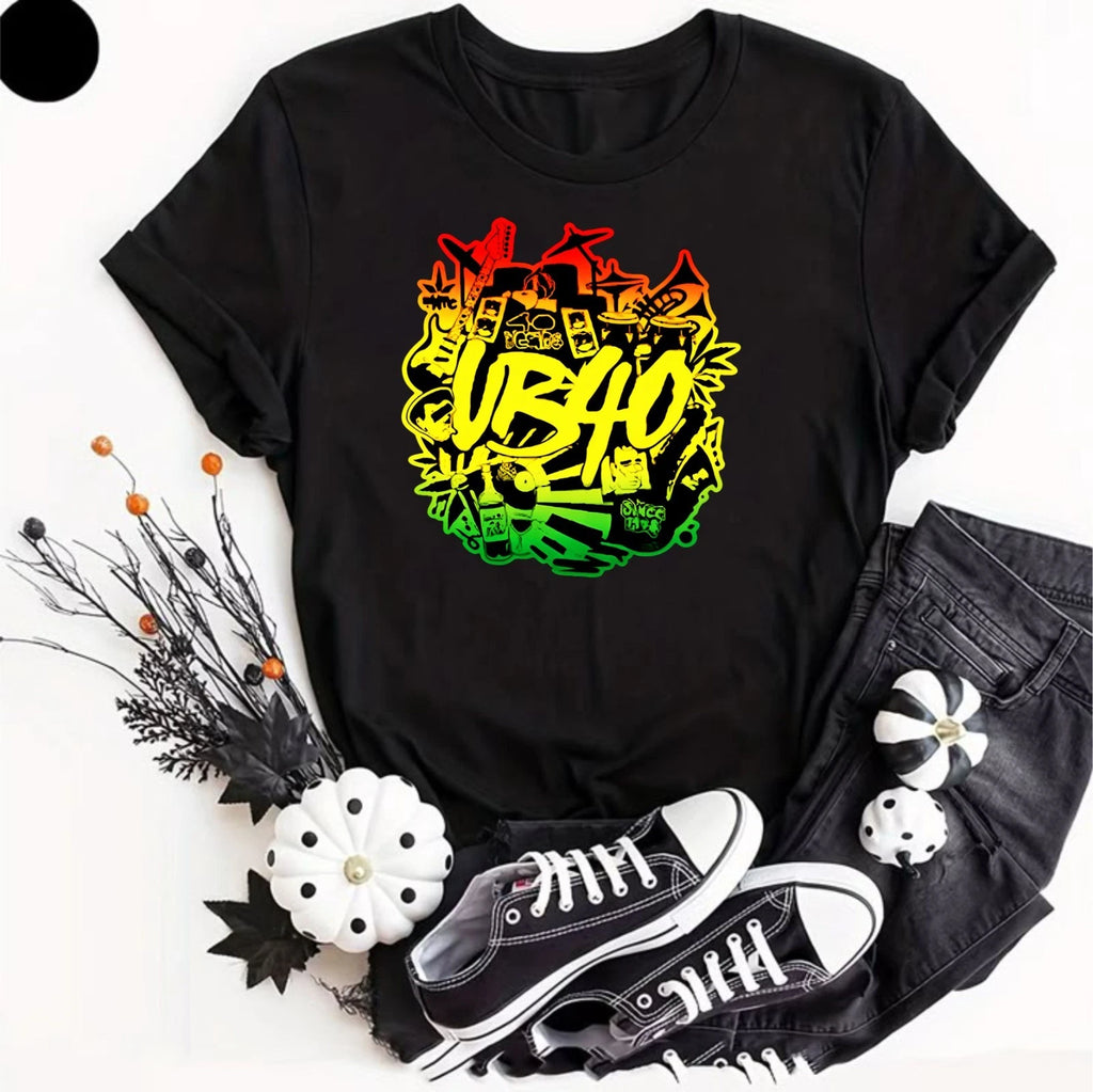 UB40 Reggae Birmingham | Adults Men's Women's Unisex | Music T-Shirt Unisex Top