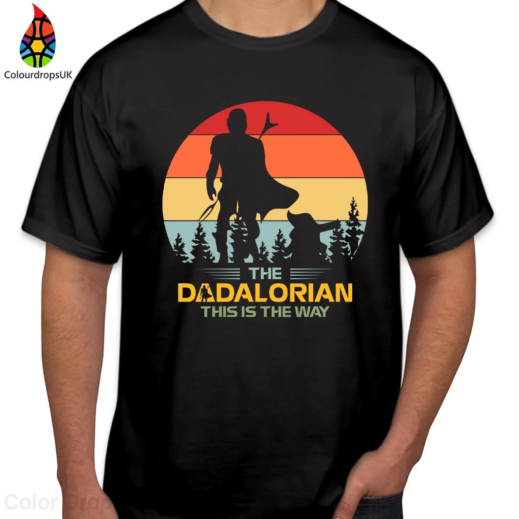 The Dadalorian This Is The Way Father's Day Shirt Funny Gifts for Dads T-1104