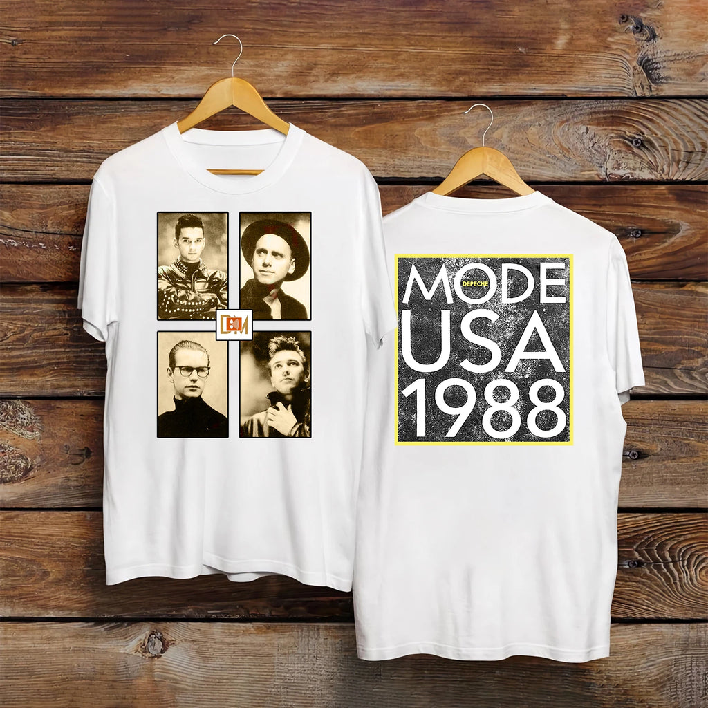 depeche mode. 1988 tour tee