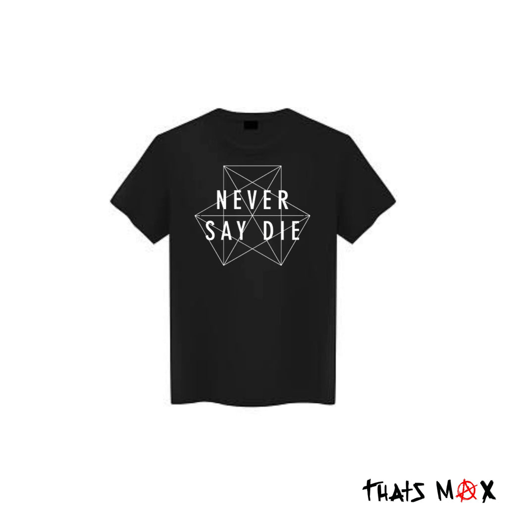 Never Say Die Records Logo Tee Shirt
