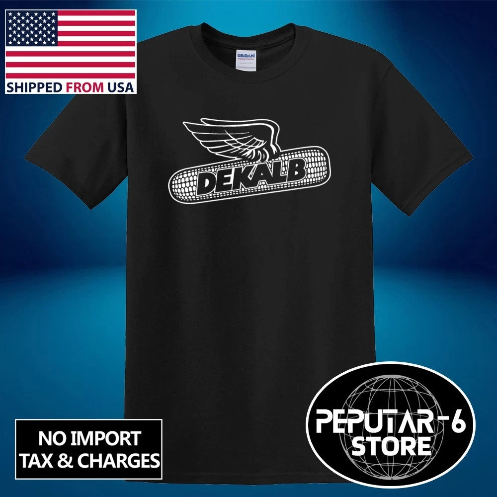 Dekalb Cornseed Harvest Men's Black Size S-5XL