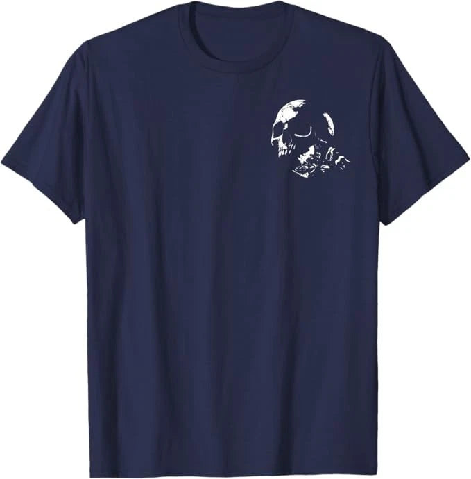 Psalm 3:7 Vintage Skull Christian Religious Bible 2 Sides T-Shirt