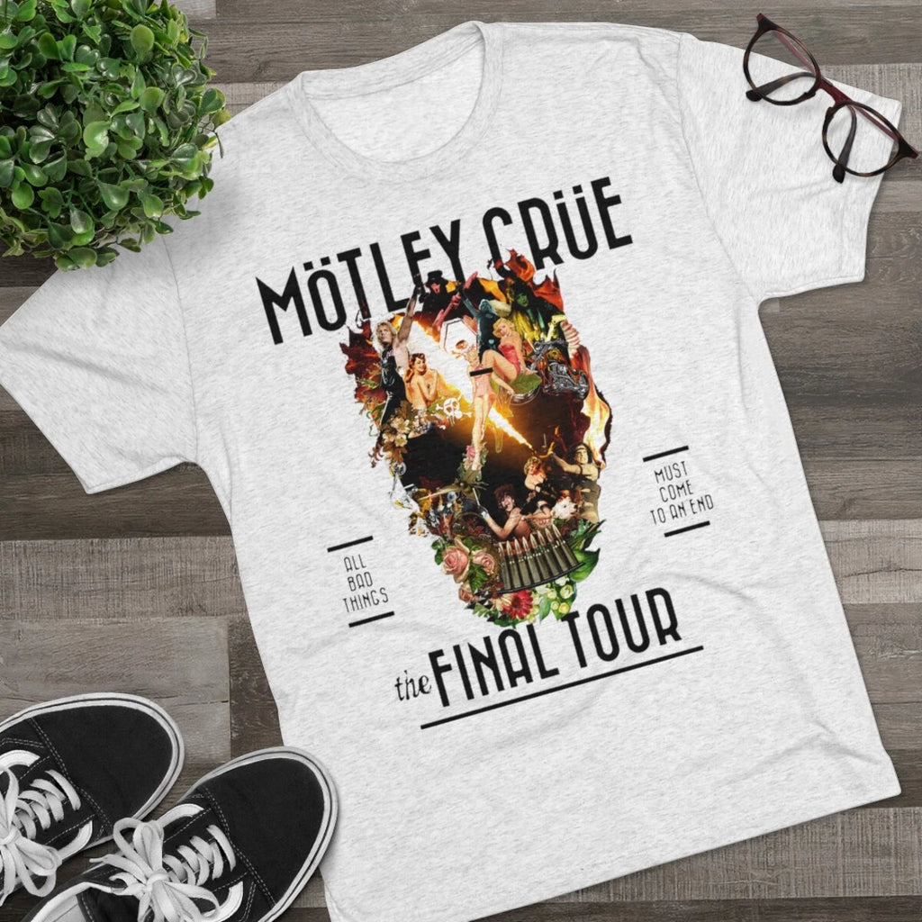 Motley Crue Shirt, Motley Crue T Shirt, Motley Crue Unisex Tri-Blend Crew Tee